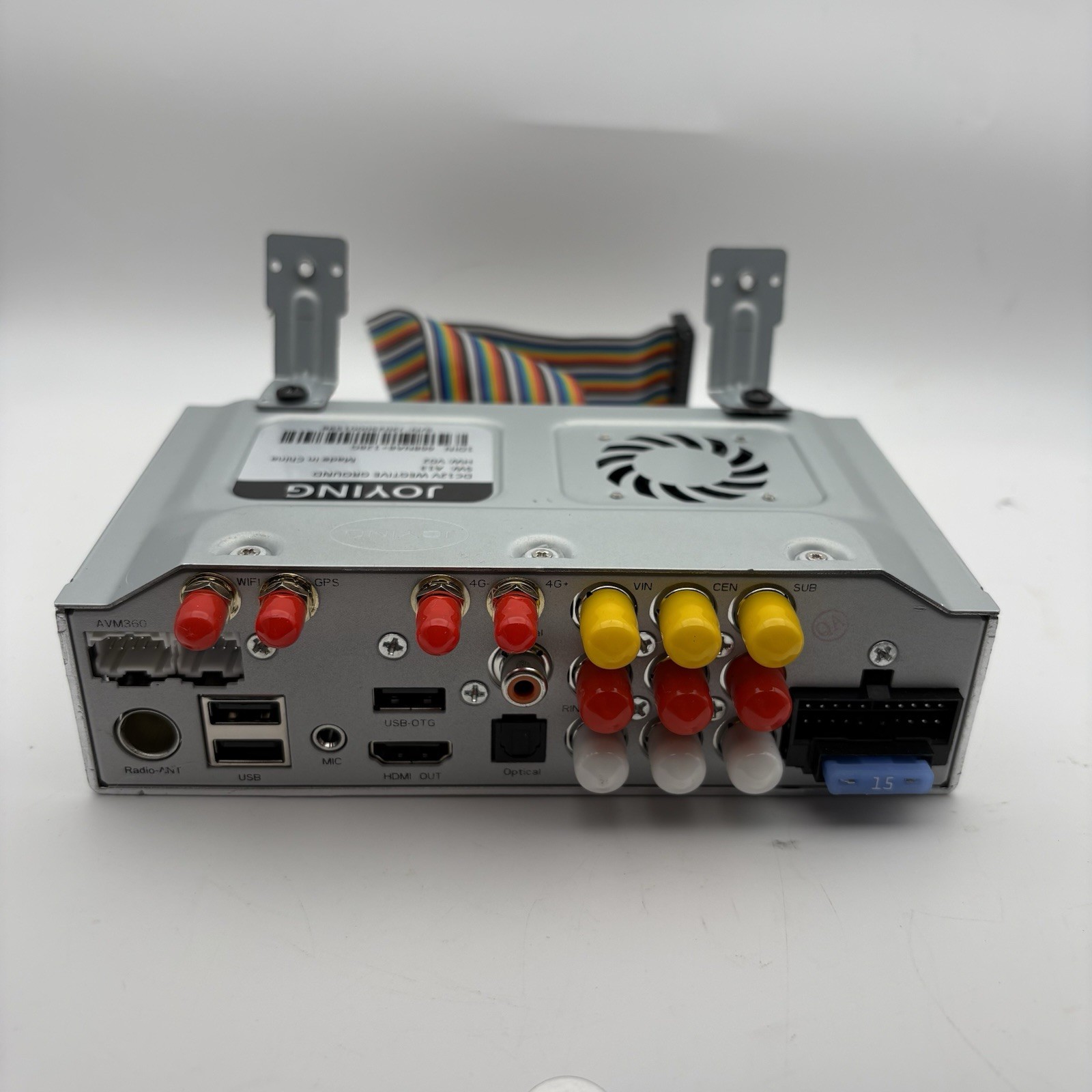 JOYING DC12V WEGTIVE GROUND 8+128G Single Din Android Auto Car Stereo No Screen