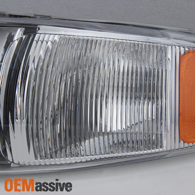 Fit 97-05 Buick Century/Regal Replacement Headlights Headlamps L+R 1997-2005