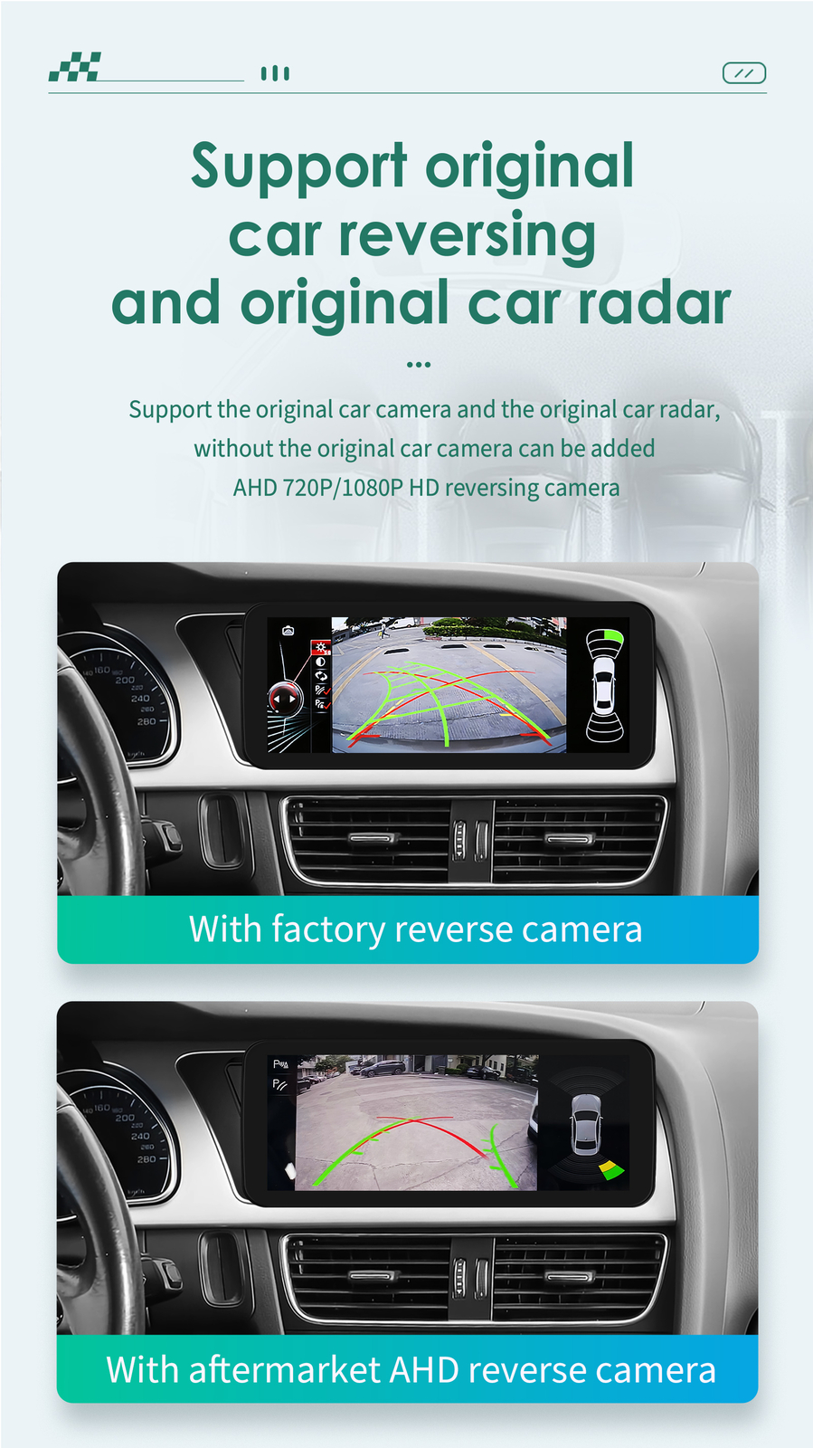 8Core Android 14 Carplay Car Stereo Radio DSP For Audi A4 A5 B8 S4 S5 2009-2016