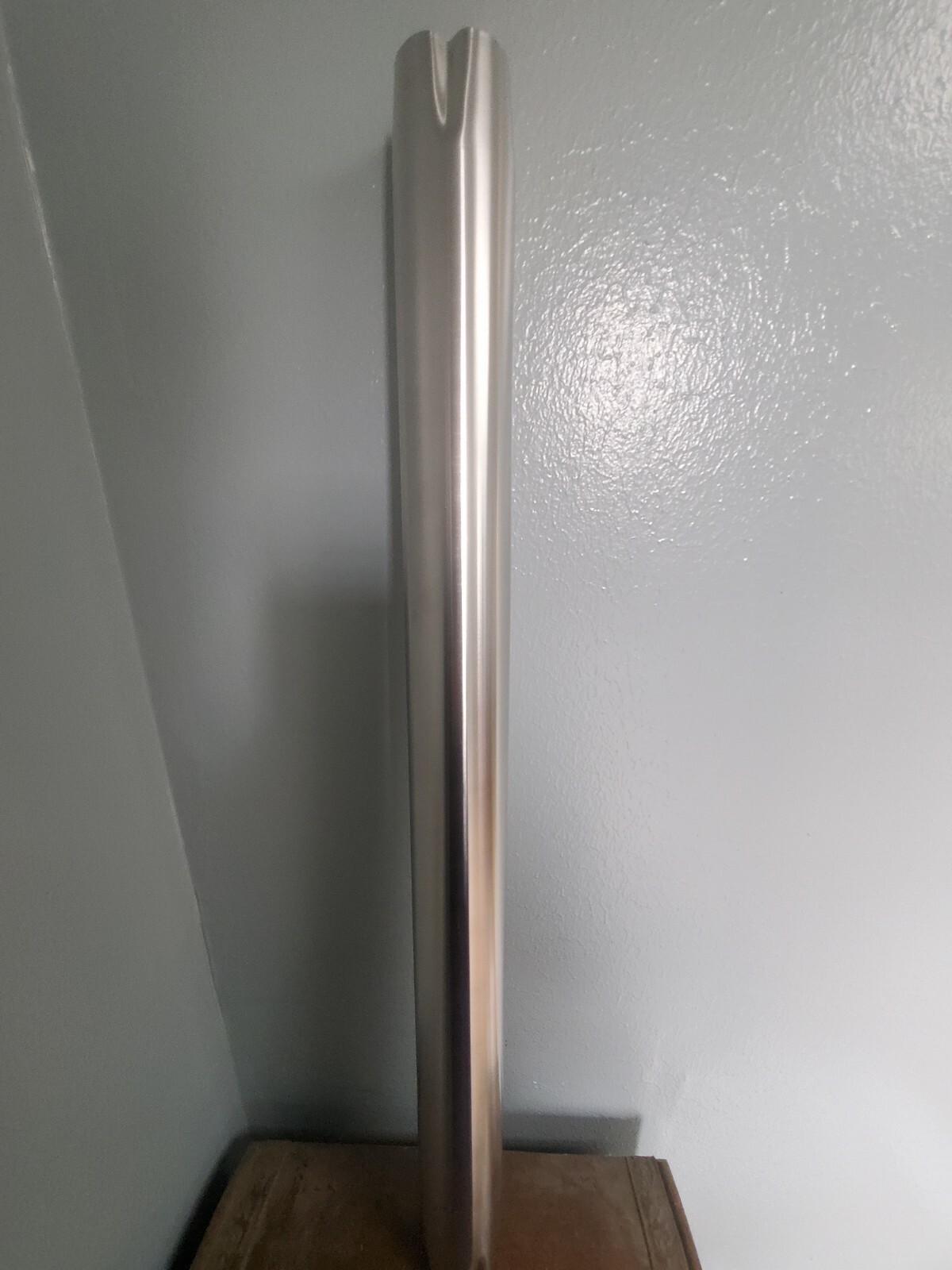 RV SILVER METAL PEDESTAL TABLE LEG 29.5″ Surface mount camper