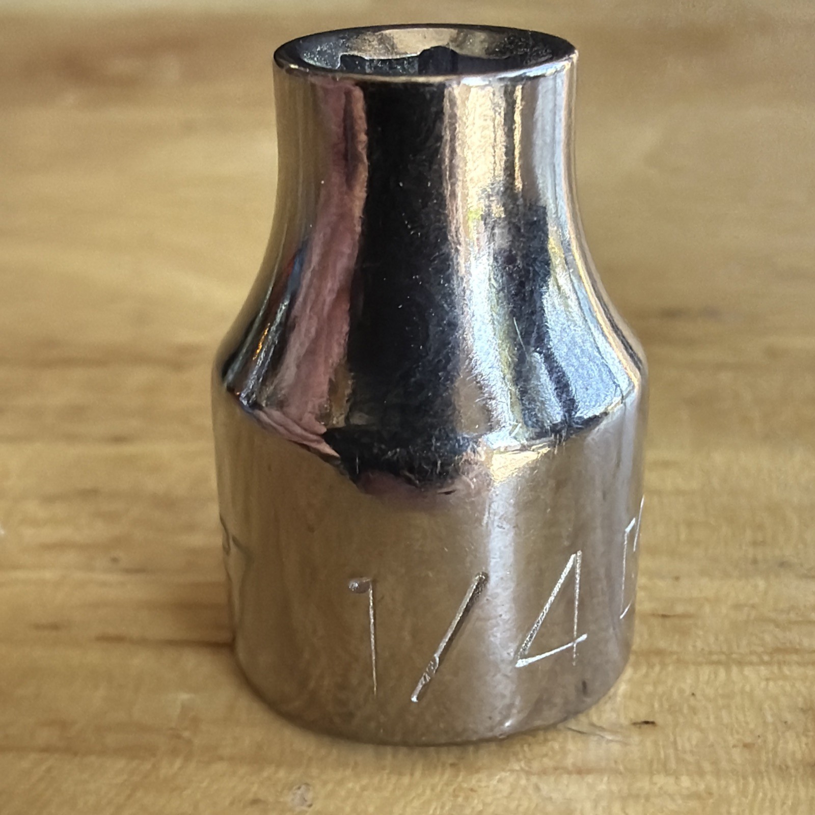 Kobalt Tools 1/4″ Shallow Socket 3/8″ Drive 6 Point 22327 Made in USA NEW