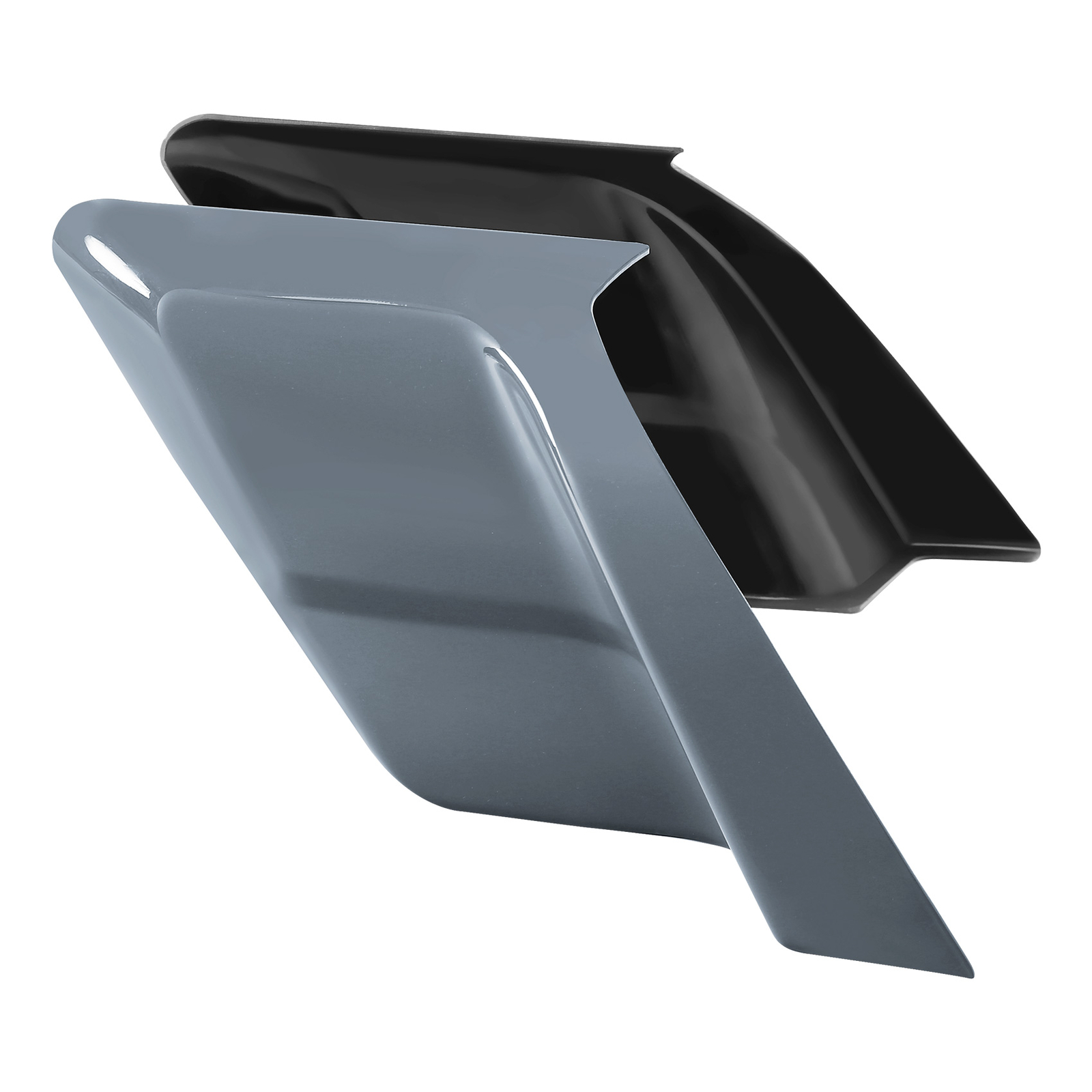 Stretched Side Covers Panel For Harley Road Glide King 14-Up 16 15 Gunship Gray