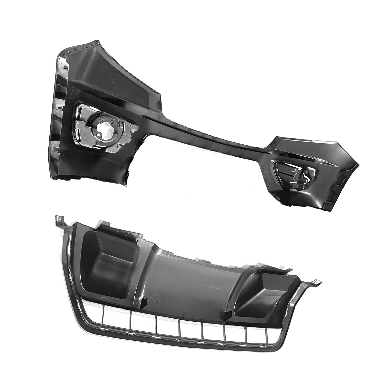 For 2015-2020 Chevy Colorado Front Upper Bumper Cover & Skid Plate Primed