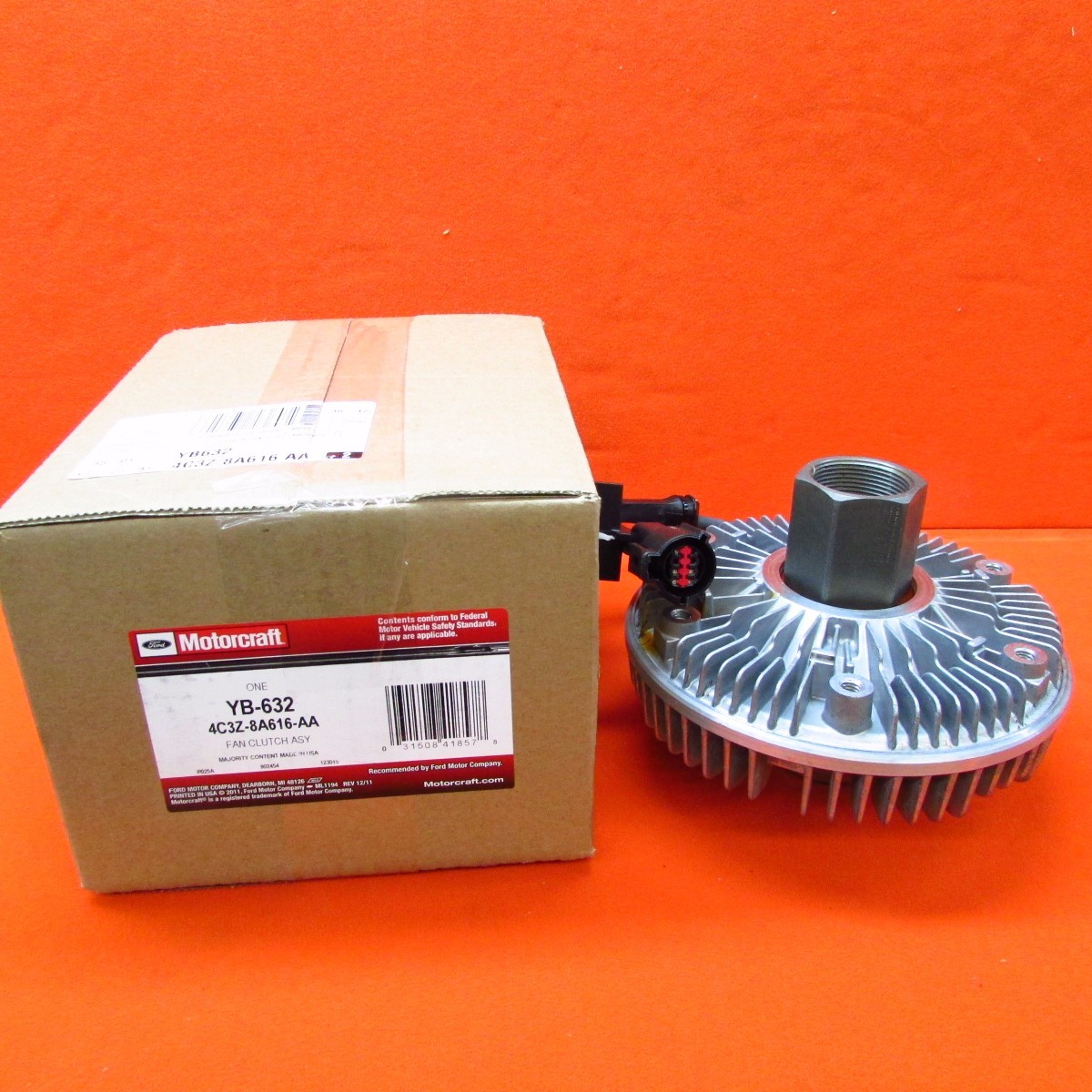 Motorcraft YB632 Fan Clutch Ford 6.0L V8 DIESEL SEE 2 YEAR WARRANTY