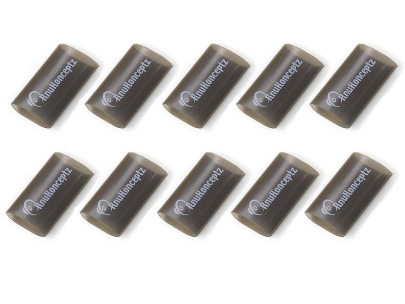 KnuKonceptz Black 1″ 0 Gauge 3:1 Heat Shrink Tubing w/ Adhesive Glue – 10 Pack –