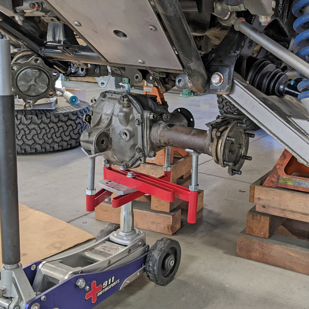 4-point Jack Adapter for Floor or Transmission Jack to lift axle, bumper, etc…