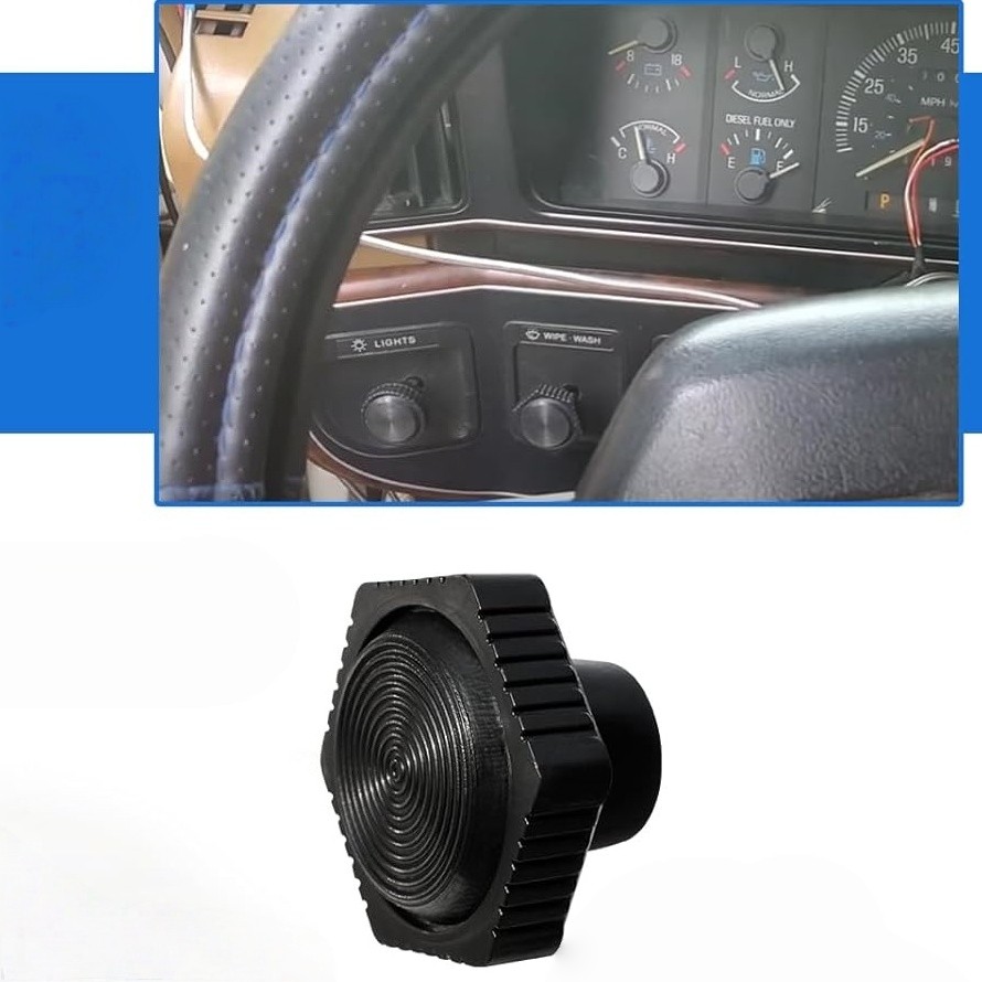 1Pcs Windshield Wiper Switch Knob Fits 1985-1991 Ford Truck F-150/250/350 Bronco