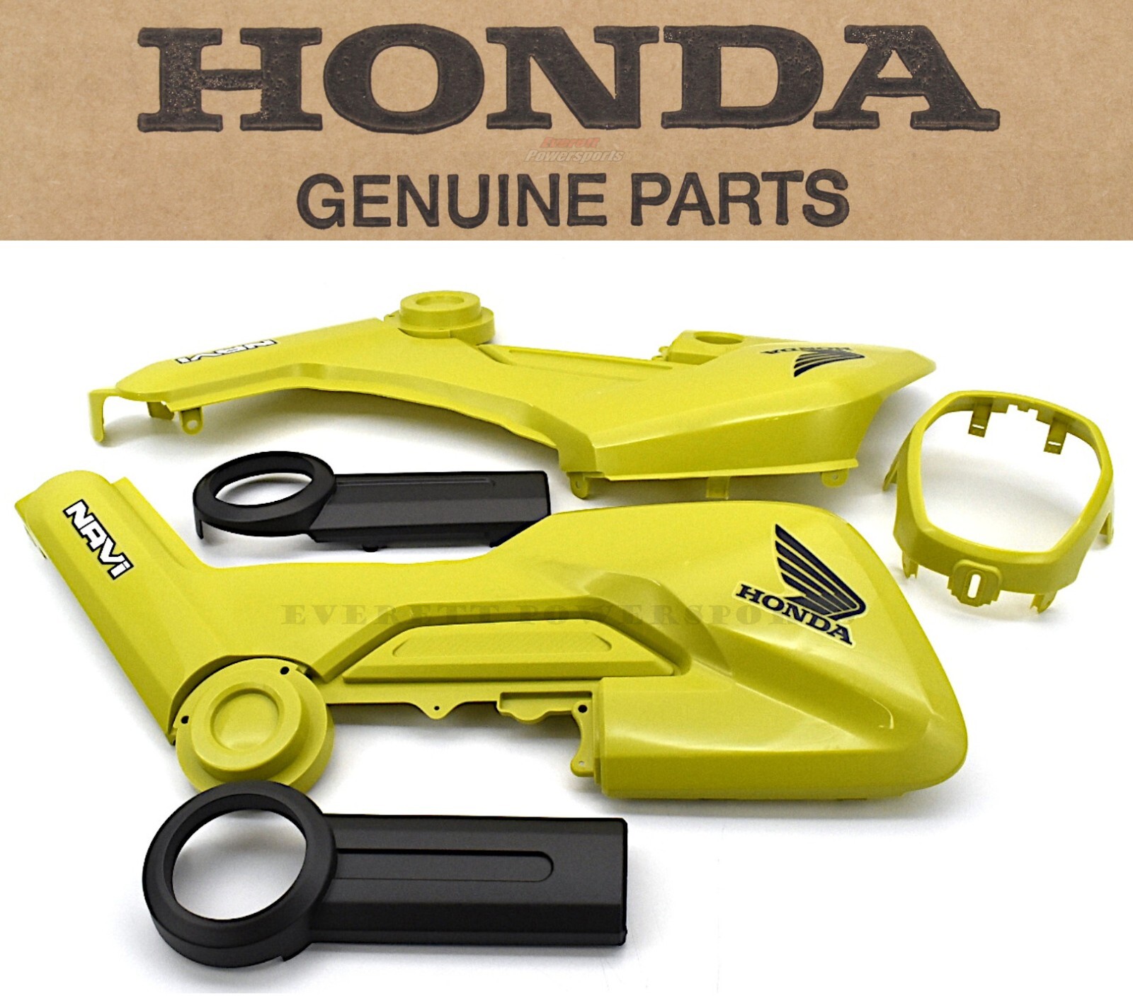 Fairing Plastic Kit NAVi 22-23 Grasshopper Green Color Panel Set OEM Honda #Z272