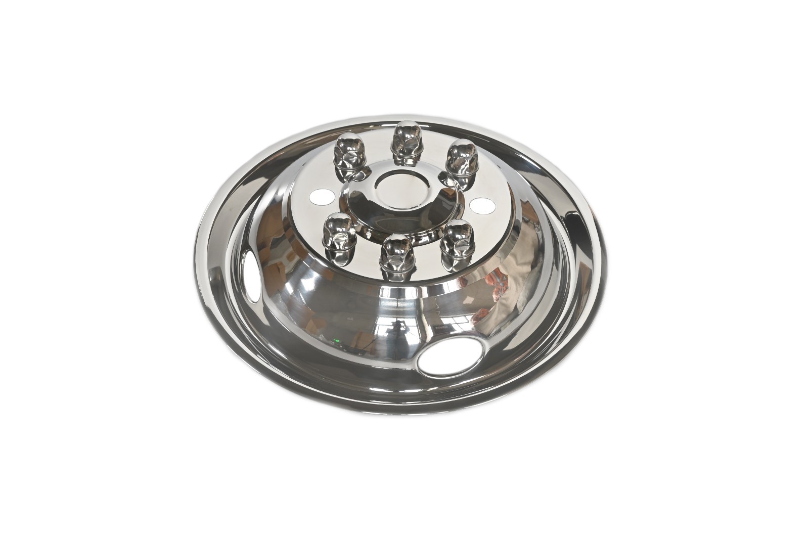 16″ Wheel Simulators Stainless Steel Hubcaps for 2008-2025 Ford E350/E450 Van