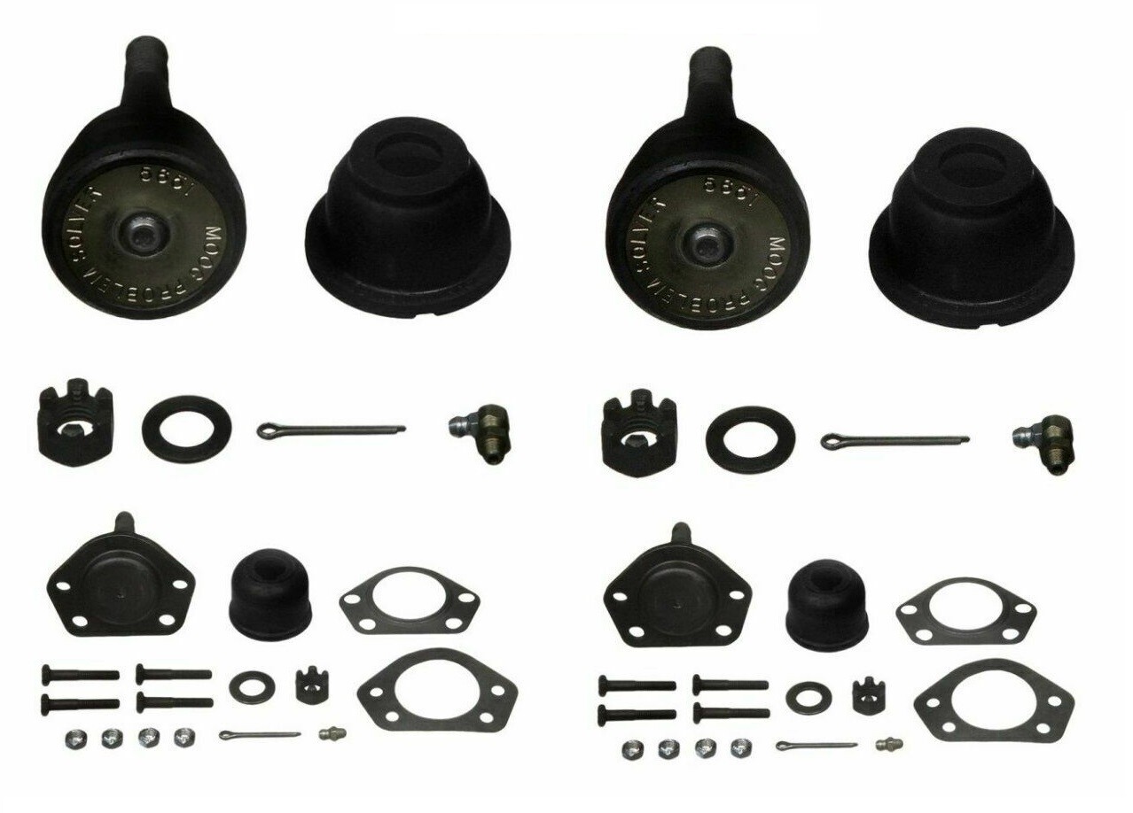 MOOG Ball Joints Kit Set of 4 For 84-96 Chevrolet Corvette Front Upper & Lower