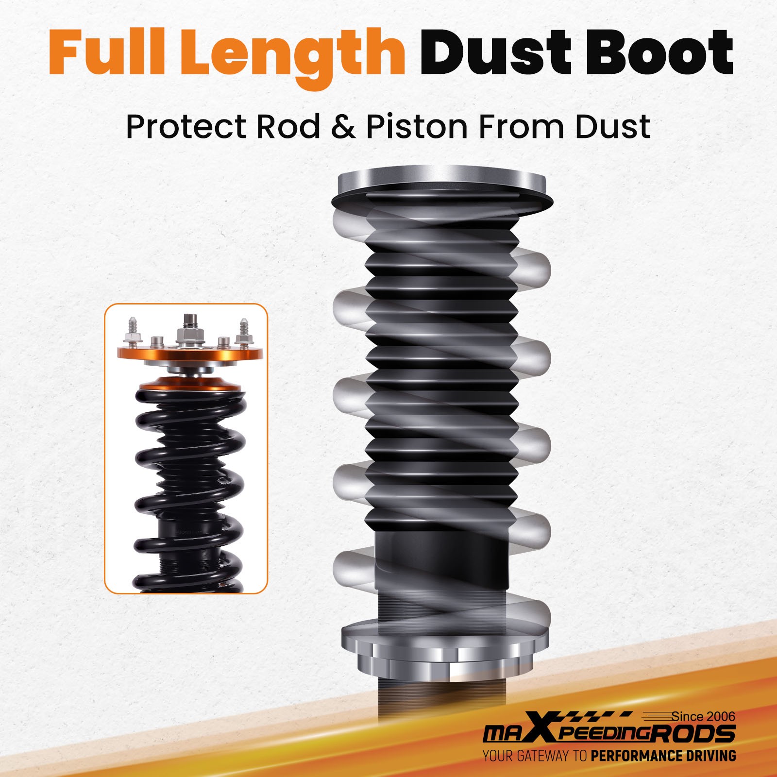 MaXpeedingrods 24 Way Coilover Kit for BMW E39 525i 530i 540i 5 Series 95-03