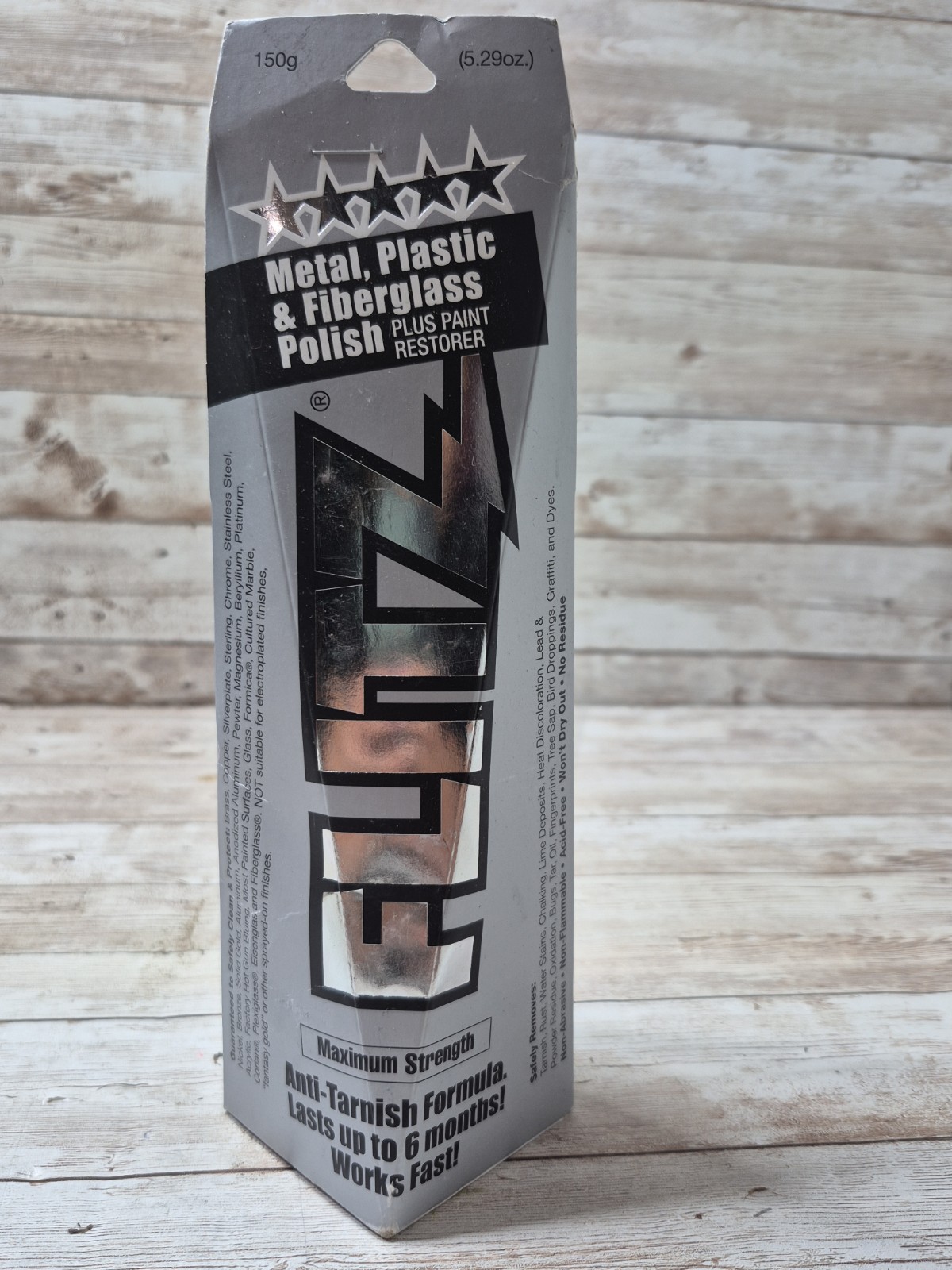 FLITZ Metal, Plastic & Fiberglass Polish + Paint Restorer 5.29 oz Tube