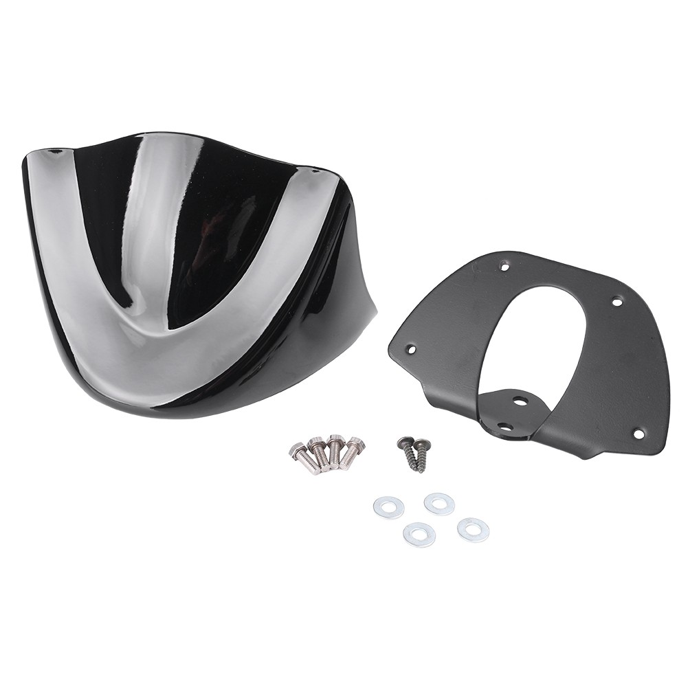 1 set Front Bottom Fender Fit For Harley Dyna 2006-2017 ABS Plastic Glossy Black