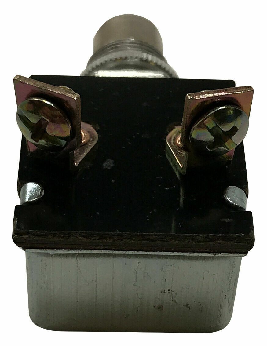 Universal Solenoid / Ignition Starter Momentary Push Button Switch – 12V 10 Amp
