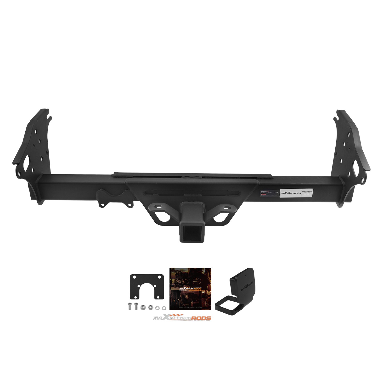 2-in Class III Trailer Hitch Receiver Bumper Tow for Toyota Tacoma 2nd Gen 05-15