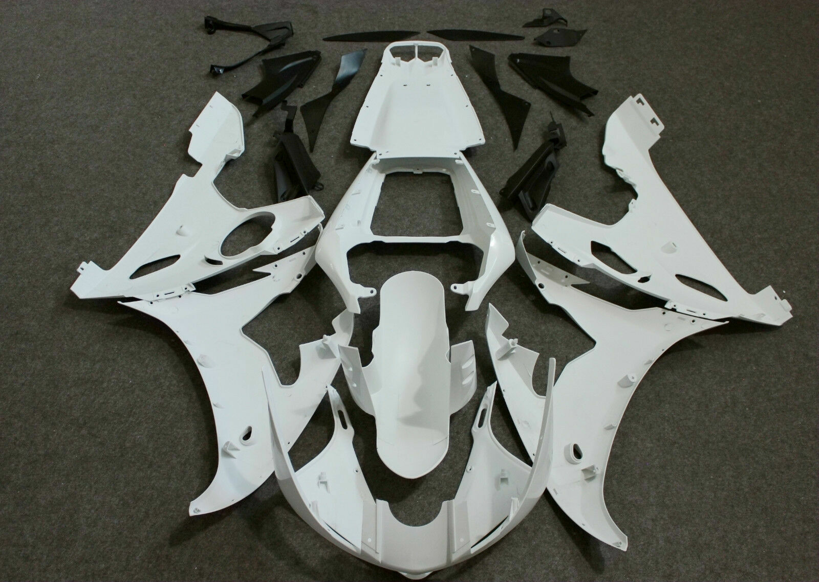 Unpainted White Fairing Kit For Yamaha YZF R6 2005 Injection Molded Bodywork Set