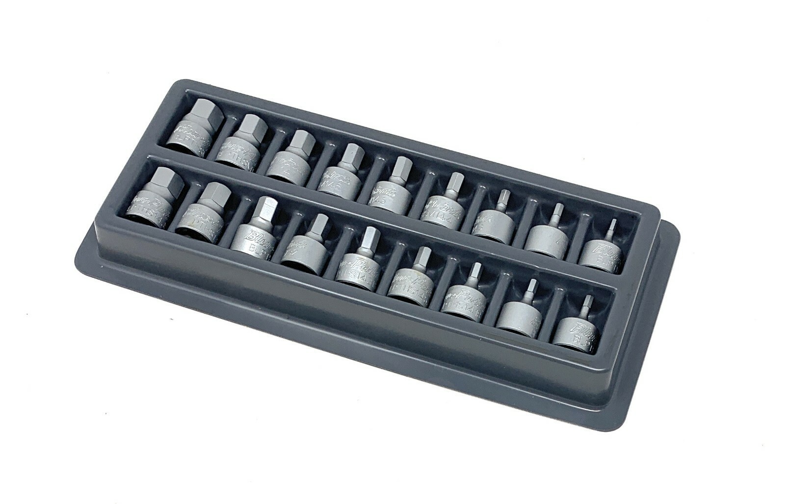 Blue-Point Tools 18pc 1/4″ Dr Stubby Tamper Proof Hex Dirve Set | Metric & Inch