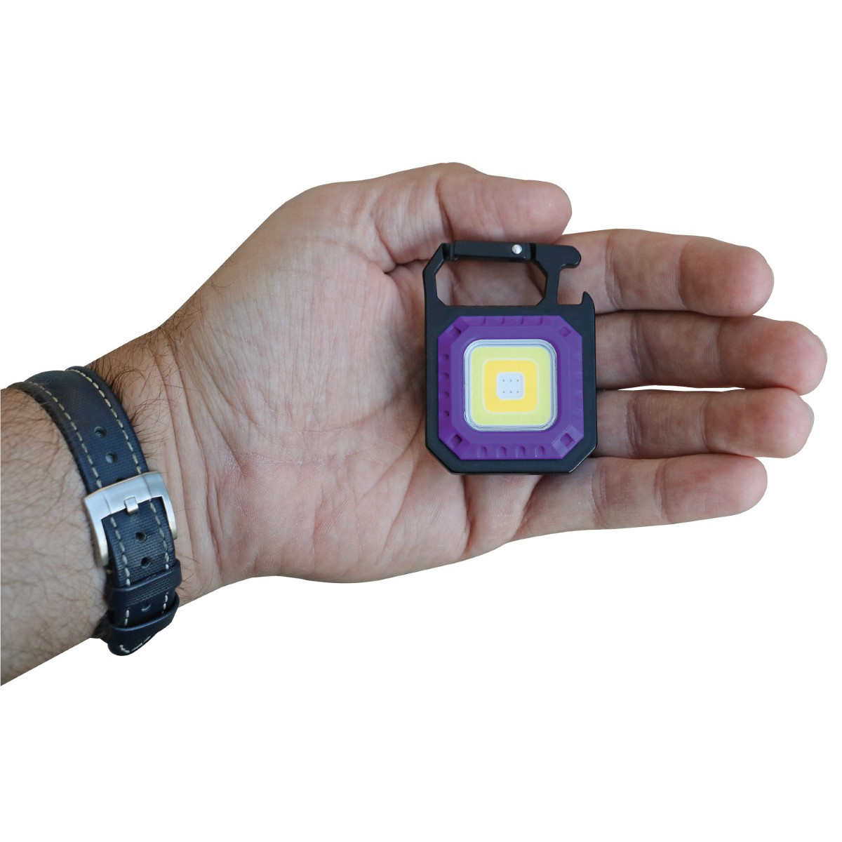 K Tool International Mini Work Light, 1000LM Rechargeable – Purple