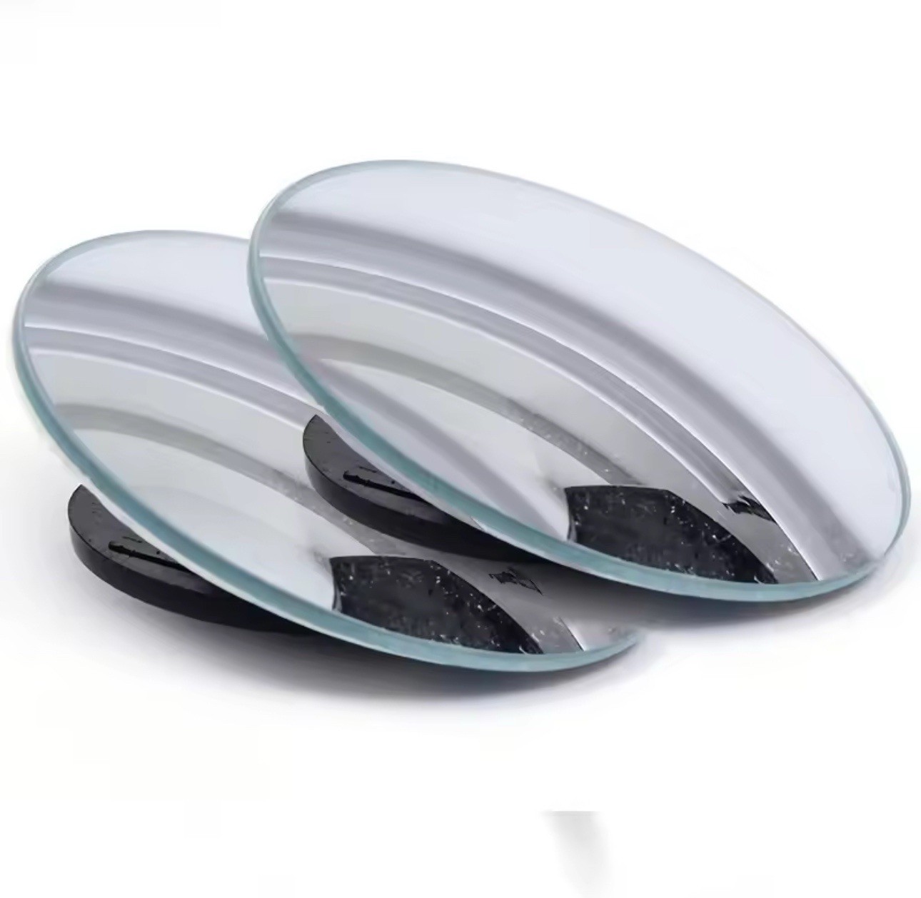 Blind Spot Mirrors 2 Pack Round Convex Car Side Mirror Stick On Wide View