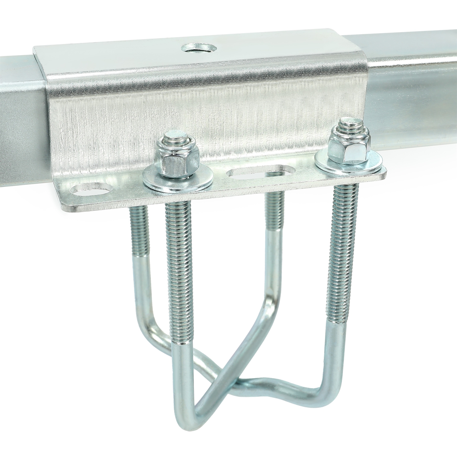 5′ Adjustable Boat Trailer Guide Bunk Board Bunkboard Guide-On Rails Zinc-Plated