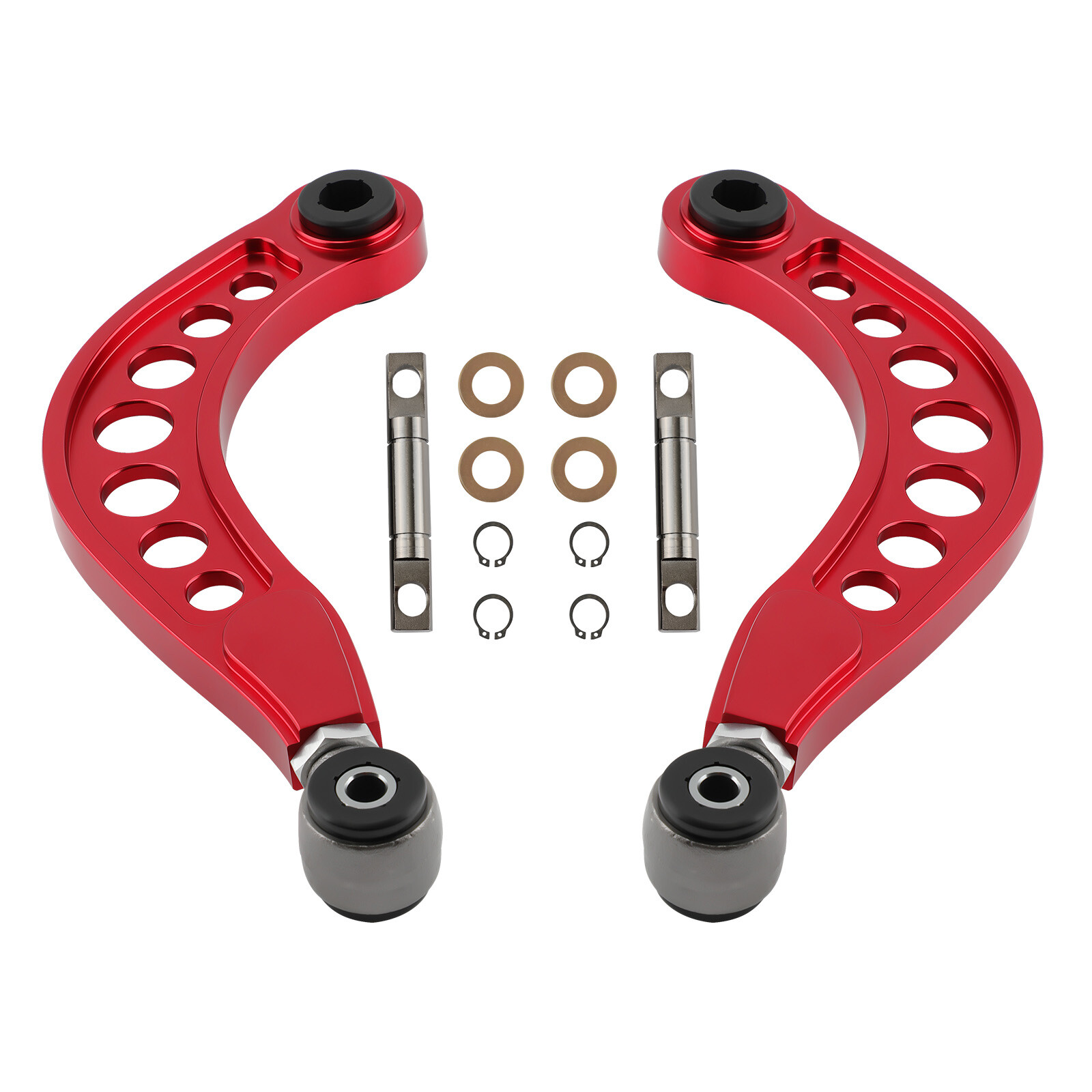 2x Adjustable Rear Upper Camber Control Arms Kit for 2006-2015 Honda Civic 1.8L