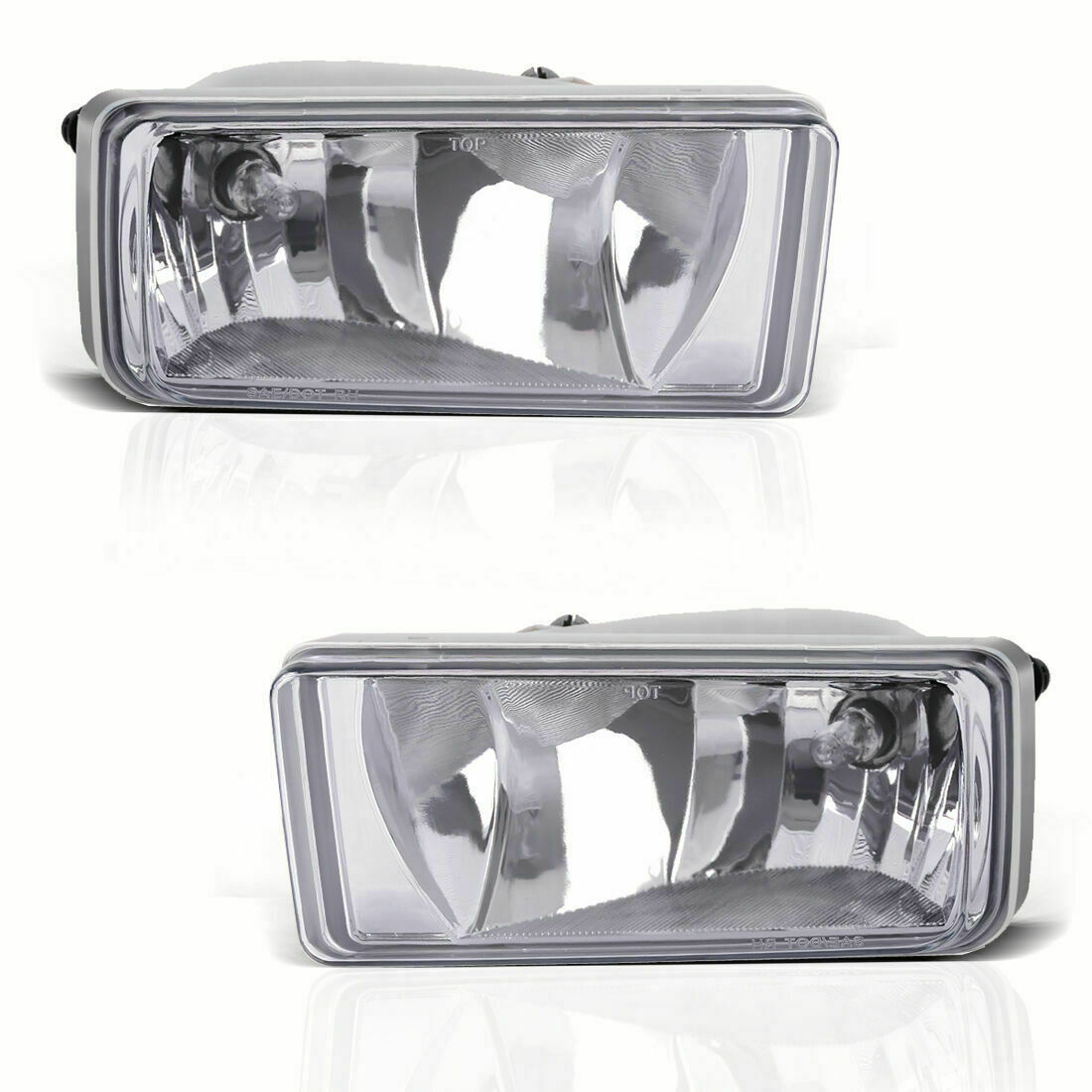 Fit 2007-2015 Chevy Silverado 1500 2500 Front Bumper Fog Lights Lamps Pair 07-15