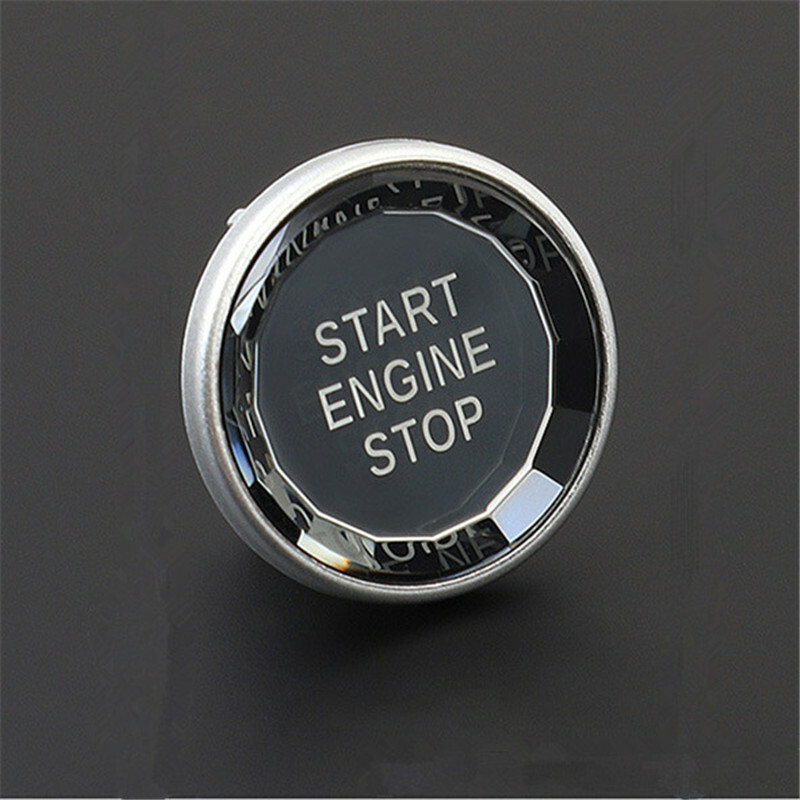 Crystal Car Start Button Replacement For Jaguar 16-19 One Rouch Button Central