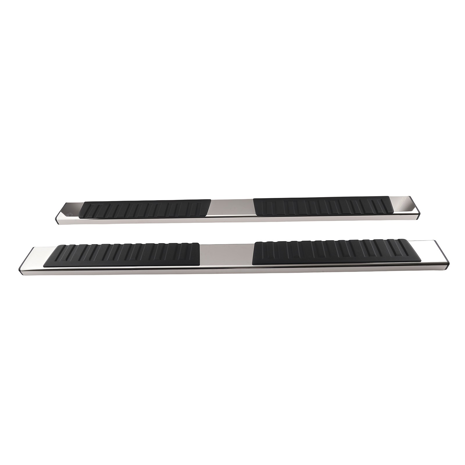 Side Steps Running Boards for RAM 2500 3500 Crew Cab 2010-2024 Steel ABS Black