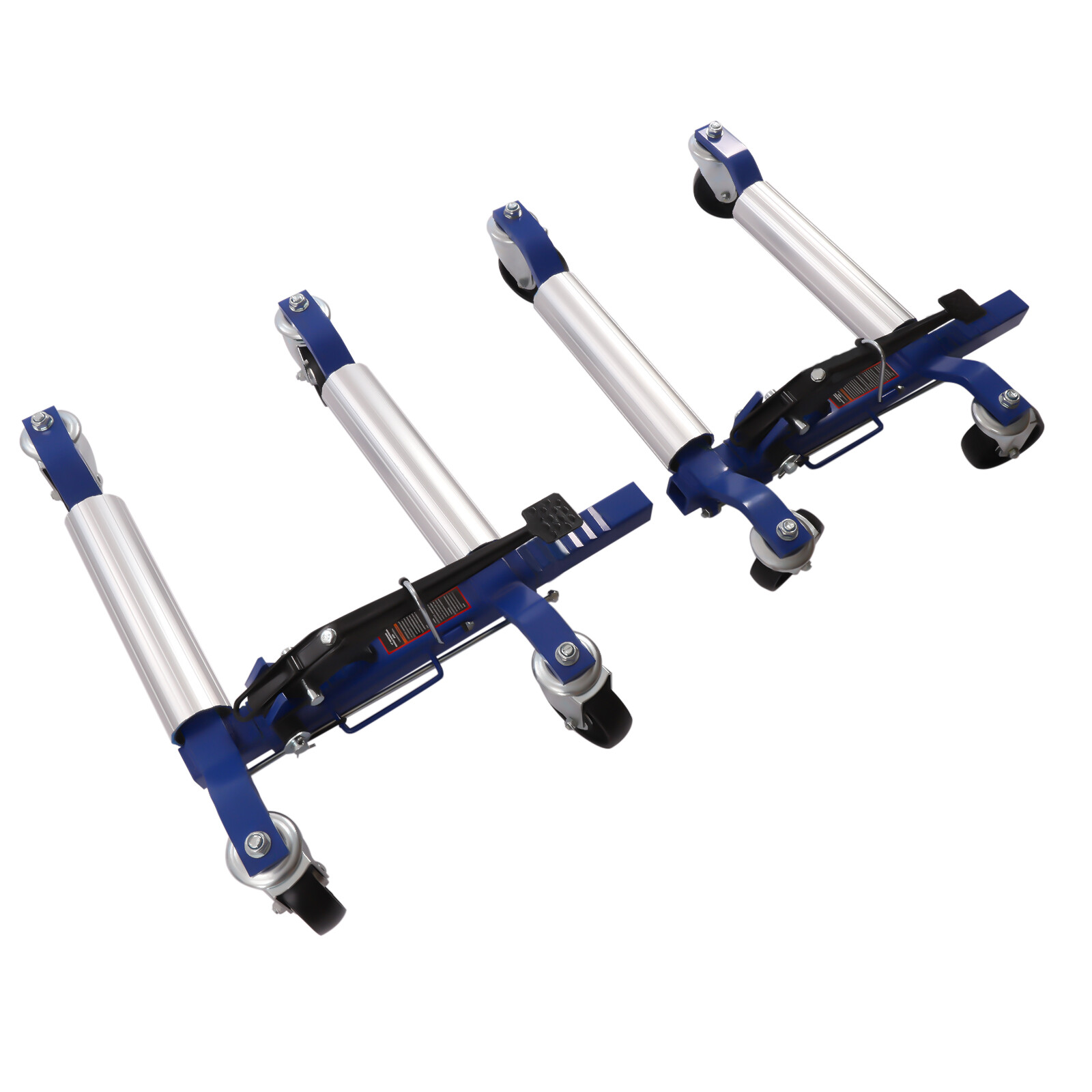 2Pcs Car Moving Dolly Auto Wheel Tire Lift Dolly Vehicle Repair Mover 1300LBS US