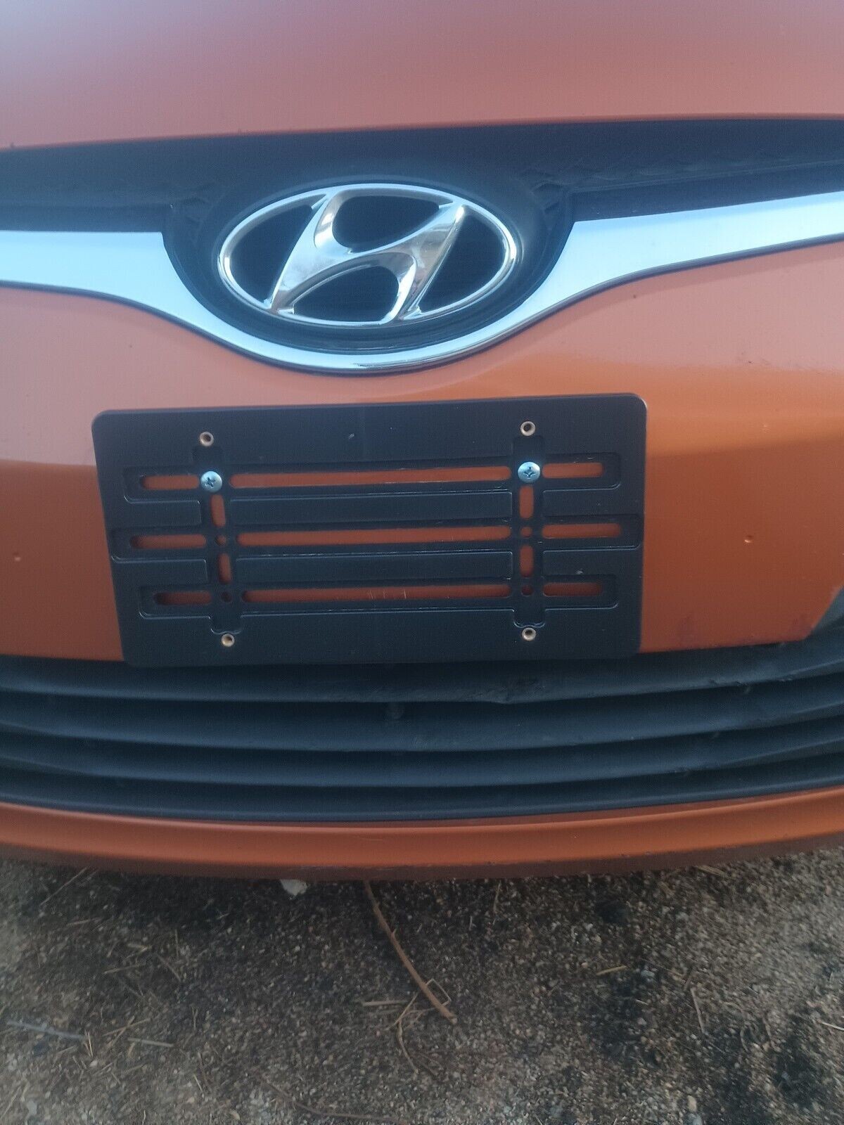 License Plate Tag Holder Mount Relocator Adapter Bumper Kit Bracket for HYUNDAI