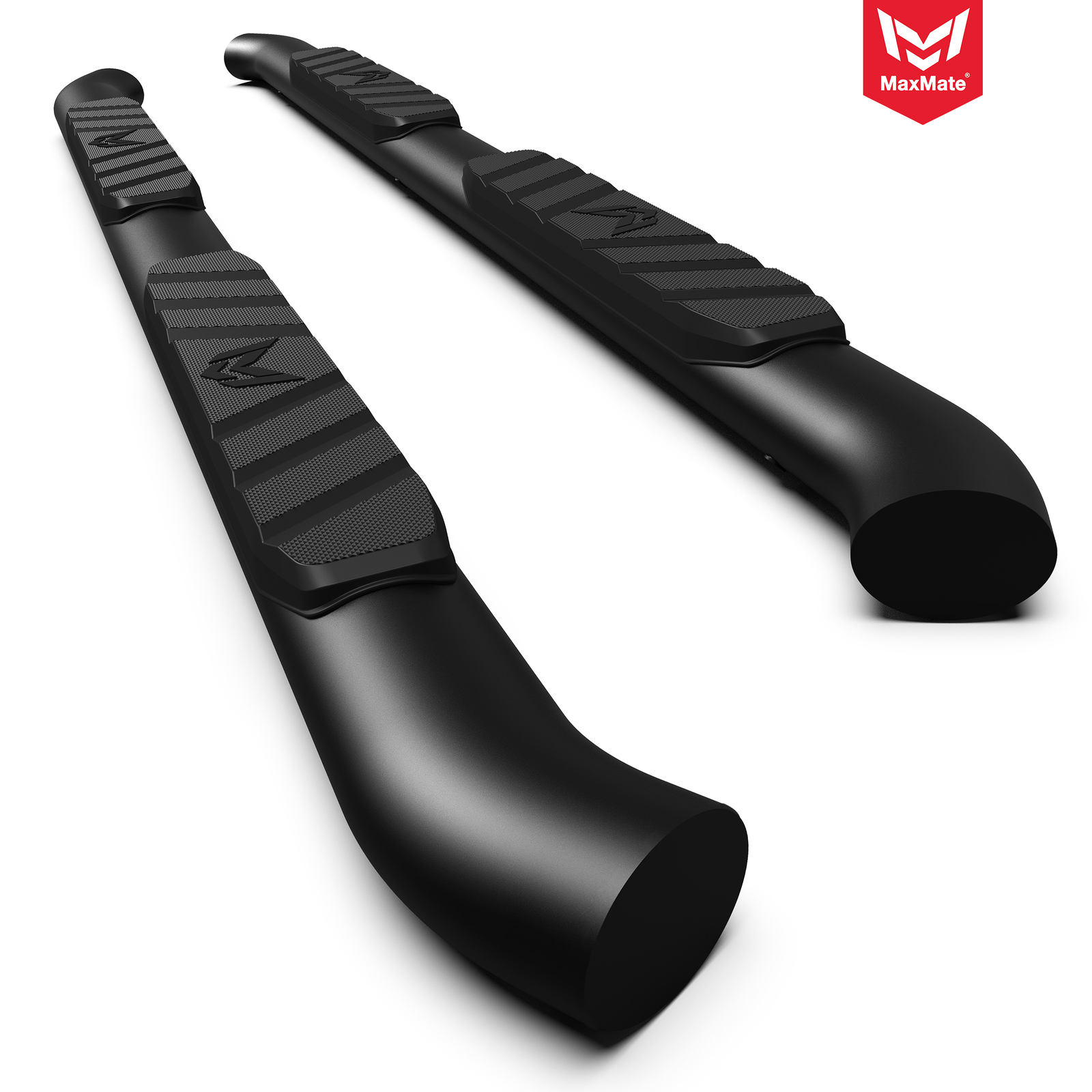 3.5″ Oval Nerf Bar Side Steps for 2005-2023 Toyota Tacoma Double Cab