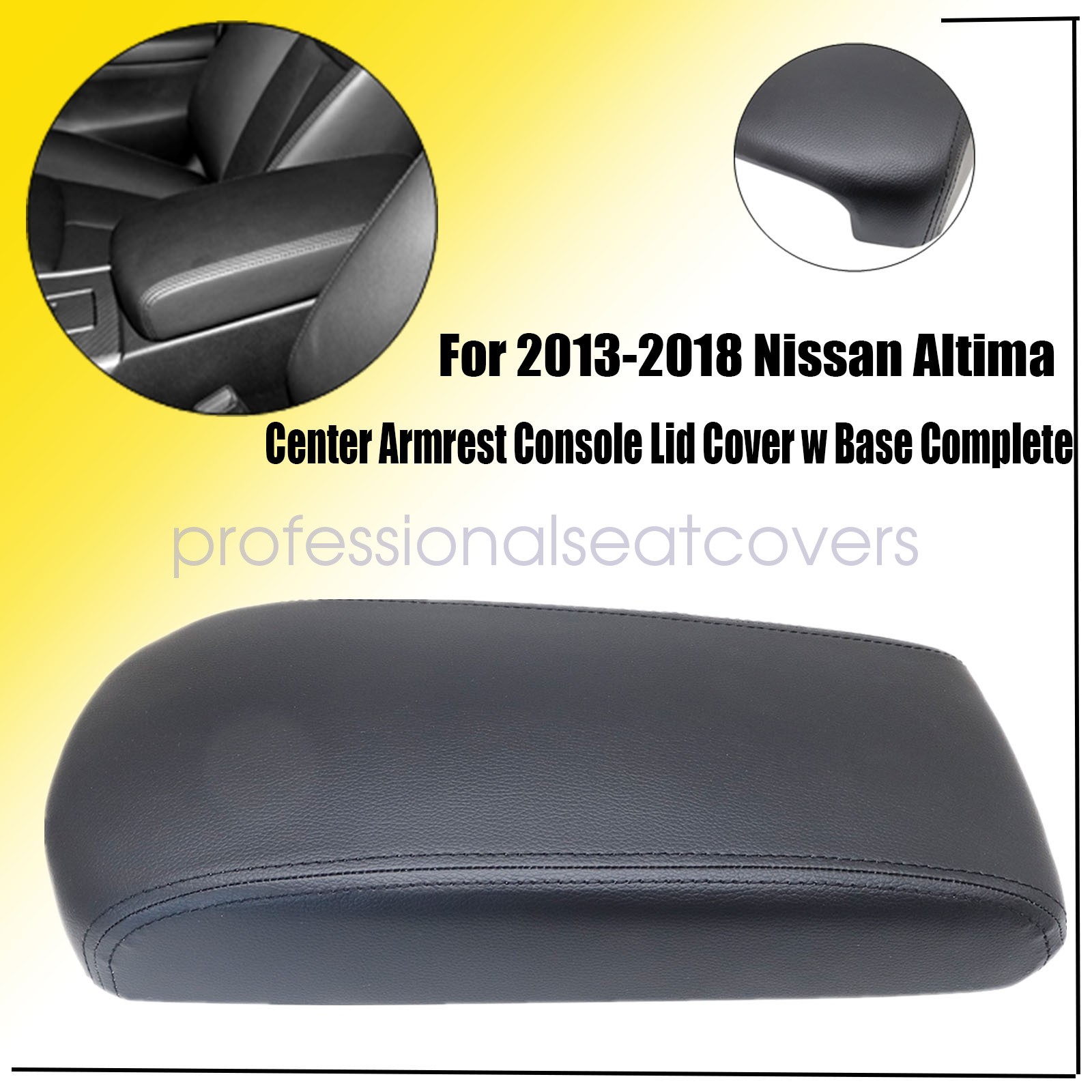 Center Floor Console Arm Rest Lid For 2013 2014 2015 2016 2017 Nissan Altima