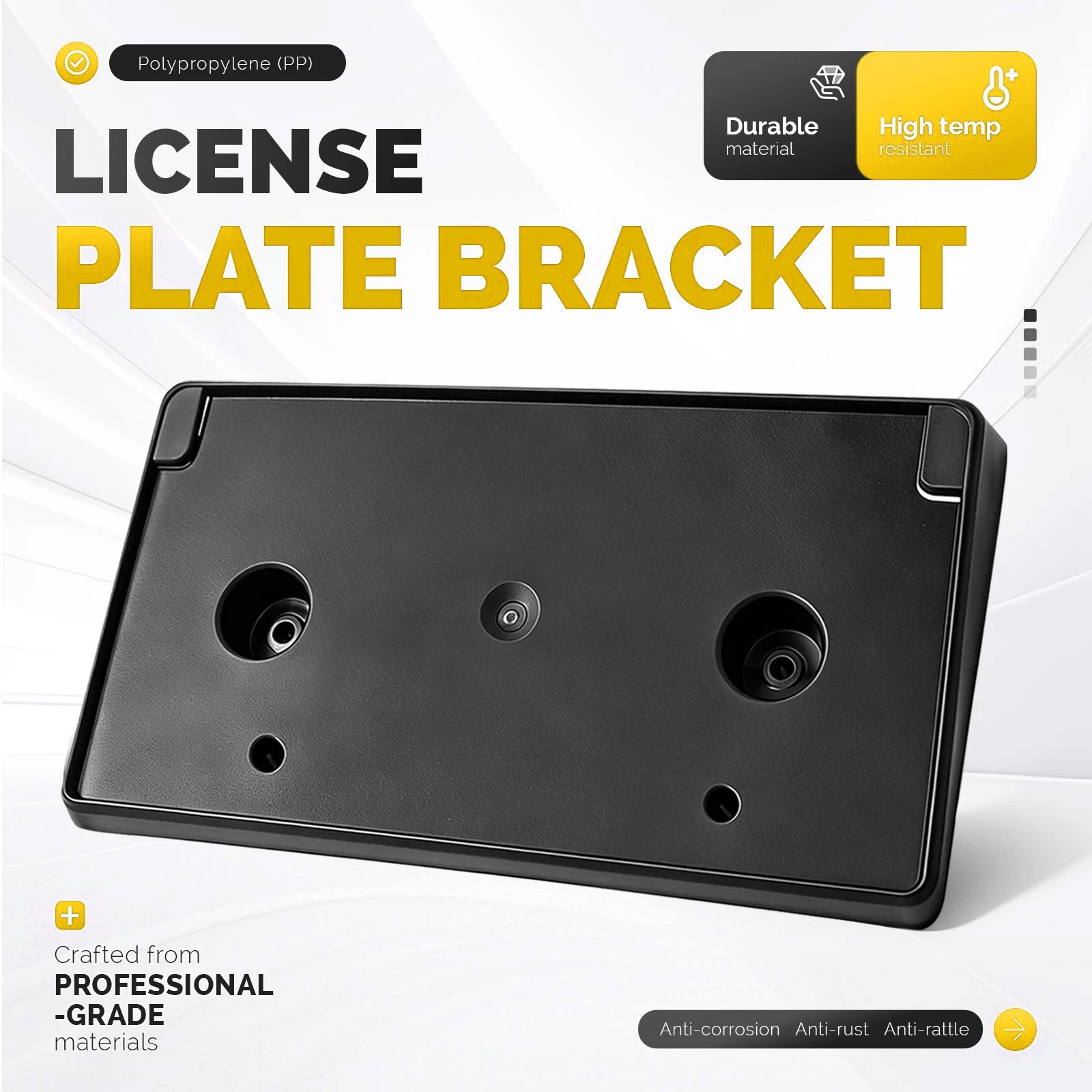 Front License Plate Holder Bracket Mount For RAM 1500 Rebel & TRX 2019-2024 2022
