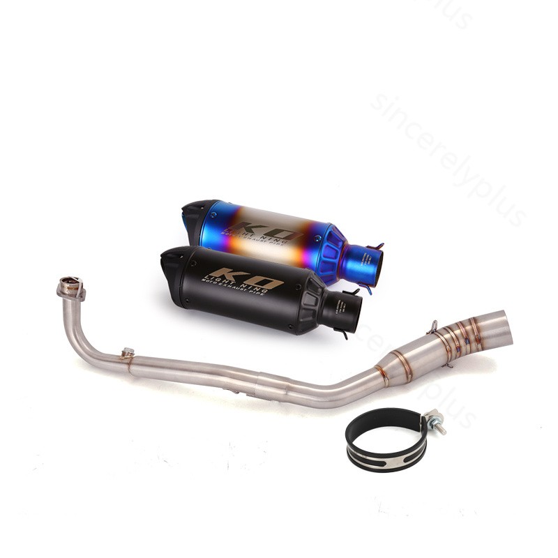 For Kawasaki Z125 Pro 2017-2023 Mufflers System Exhaust Front Link Header Pipe