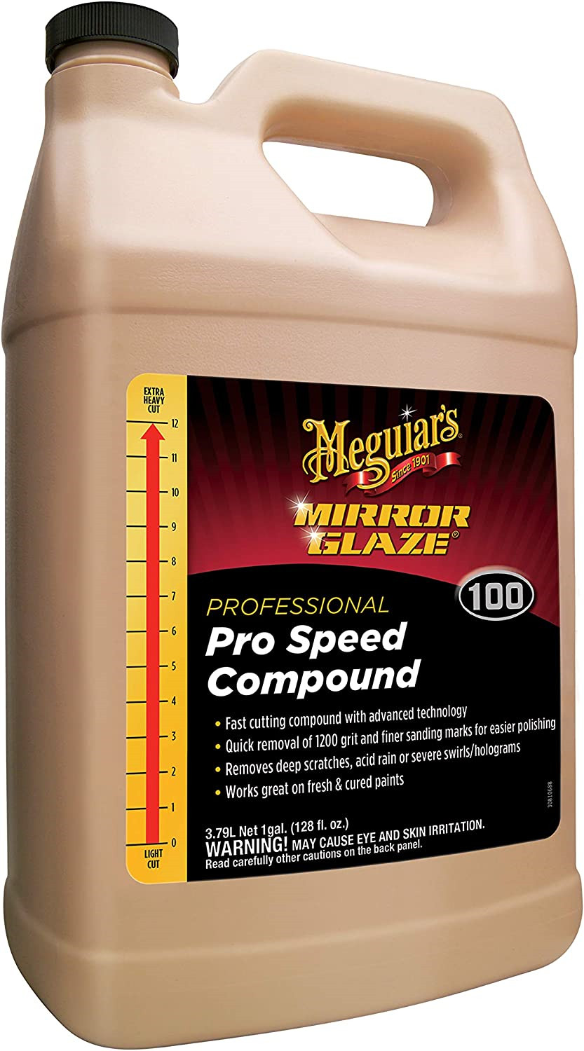Meguiar’s M10001 Professional Pro Speed Compound for Car/Auto Detailing 1 Gal
