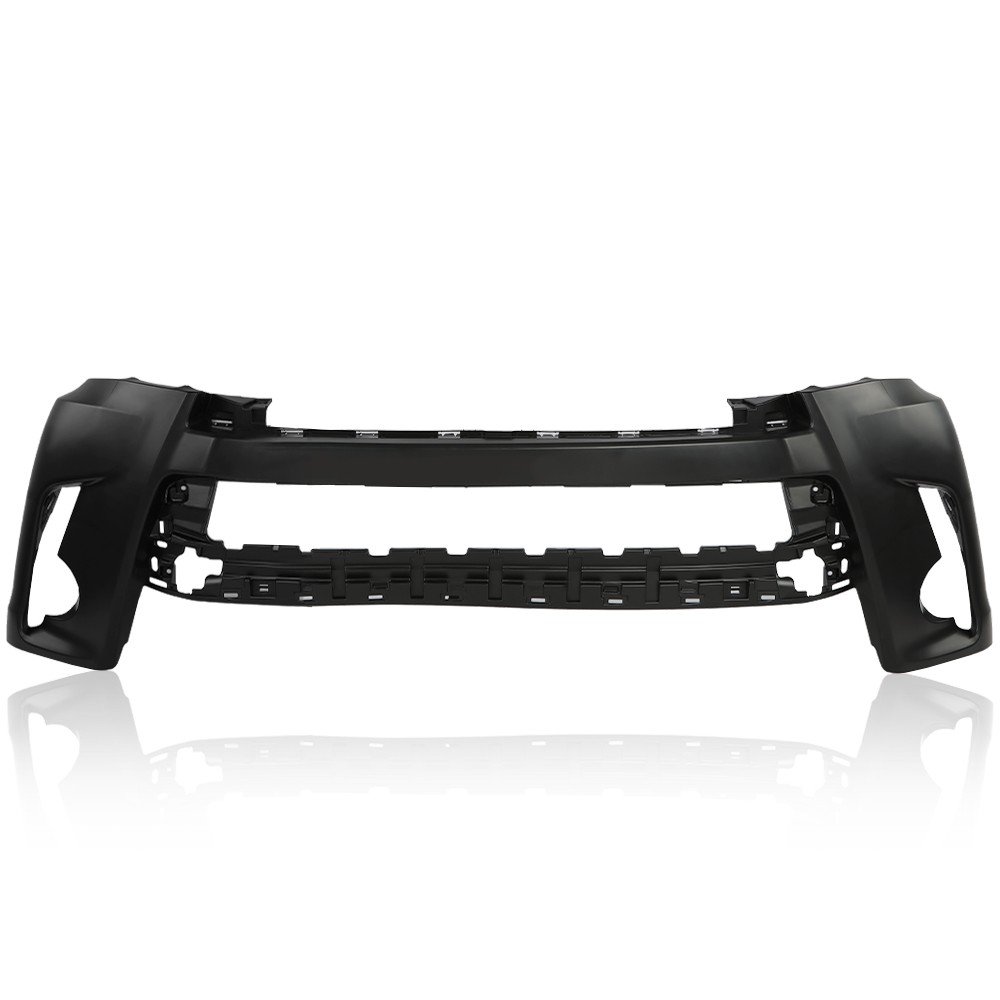 New Front Upper Bumper Cover Assembly Black Fit For 2017-2019 Toyota Highlander