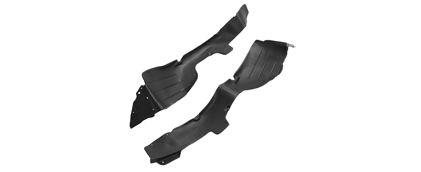 Front Fender Liner Set For Korean Built 2014-16 Elantra Sedan w/Insulation Foam