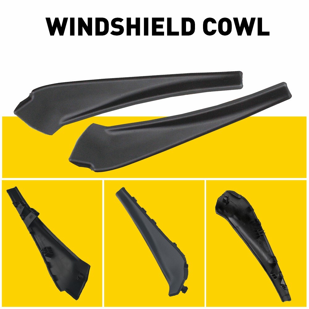 2X For 2014-2020 Nissan Rogue Front Left Right Windshield Wiper Cowl Accessories