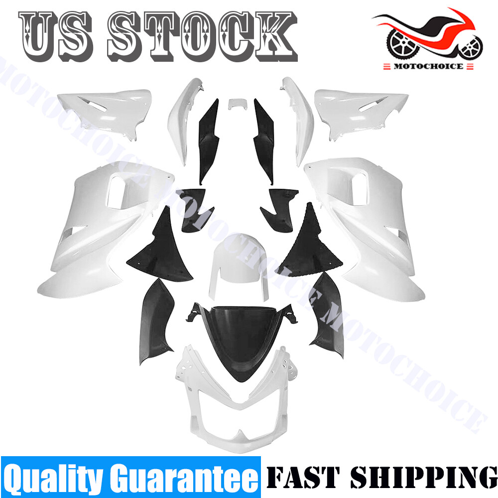 Fit for Kawasaki Ninja 650R 2006 2007 2008 Fairing EX650 Kit Unpainted Plastic