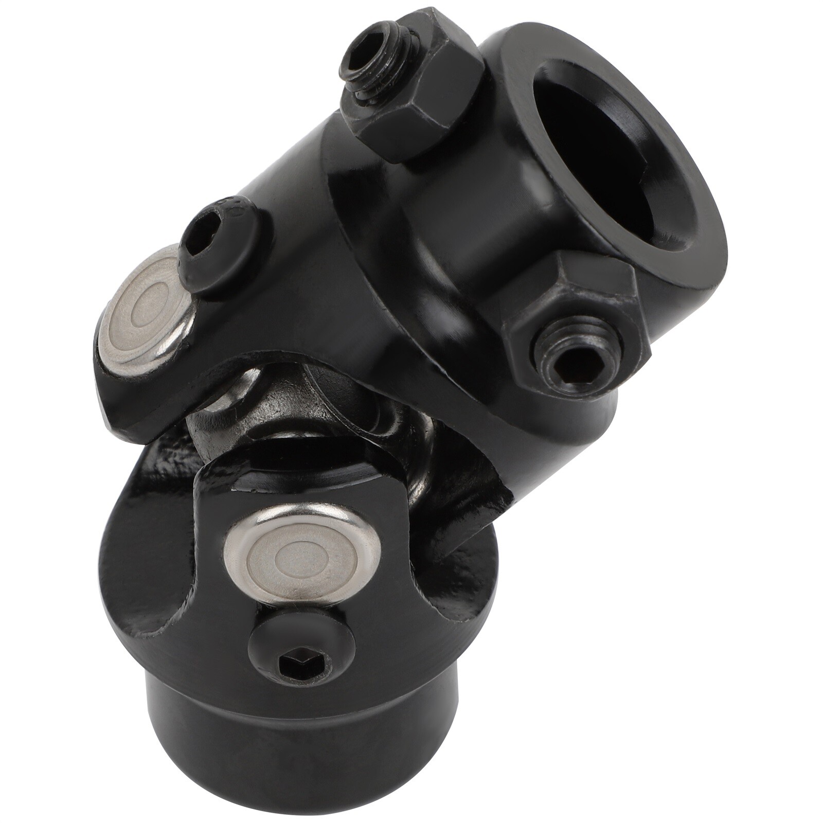 3/4″ DD x 3/4″ Round Black Steering Shaft U Joint Universal Warranty 1 Year