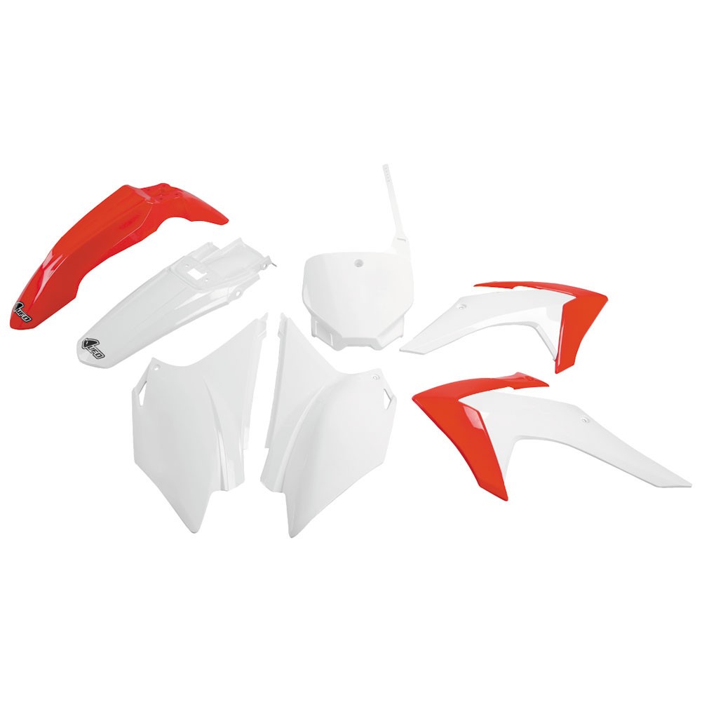UFO Plastic Kit Set Complete Original White Red Honda CRF230F 2015-2019
