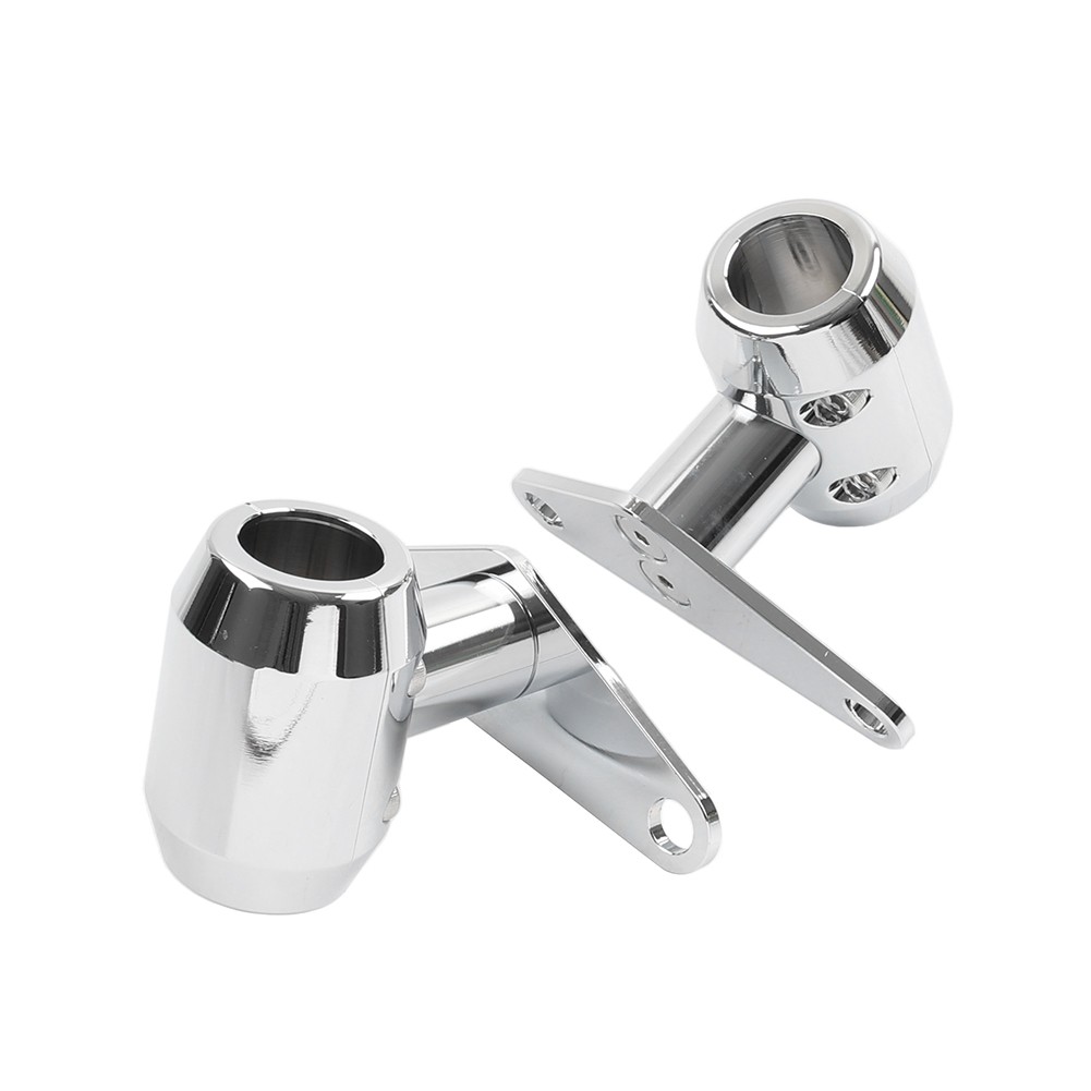 0-6″ Springer Front End Fork Mudguard Mount Chrome For Harley Choppers Custom