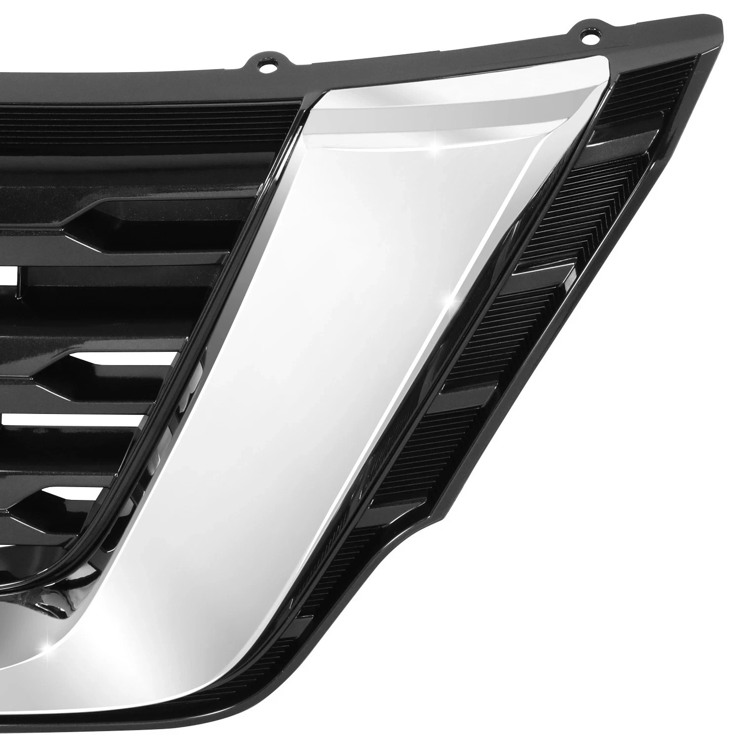 New Front Bumper Cover Grille Set Without Camera Hole For 2014-2016 Nissan Rogue