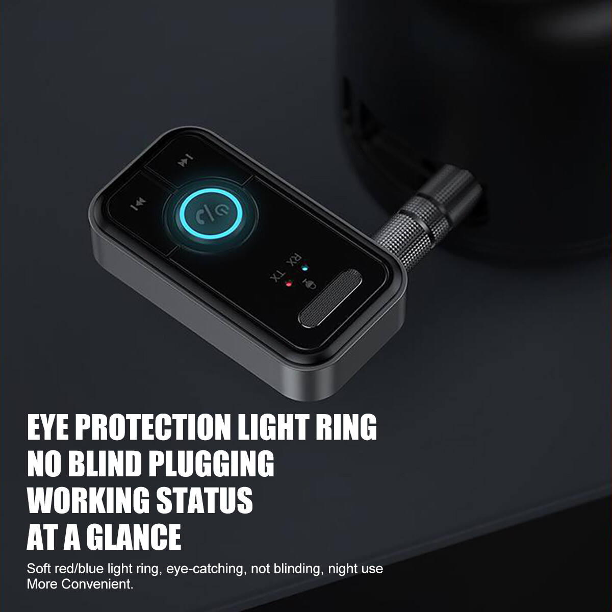 USB Wireless Bluetooth 5.3 Transmitter+Receiver for Car Music Audio Aux Adapter