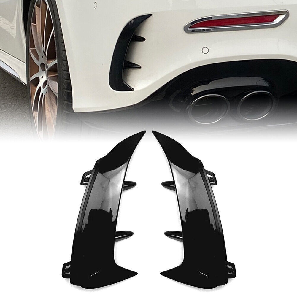 Rear Bumper Spoiler Air Vent Fit Benz A-class W177 A200 A220 A35 2018-2022