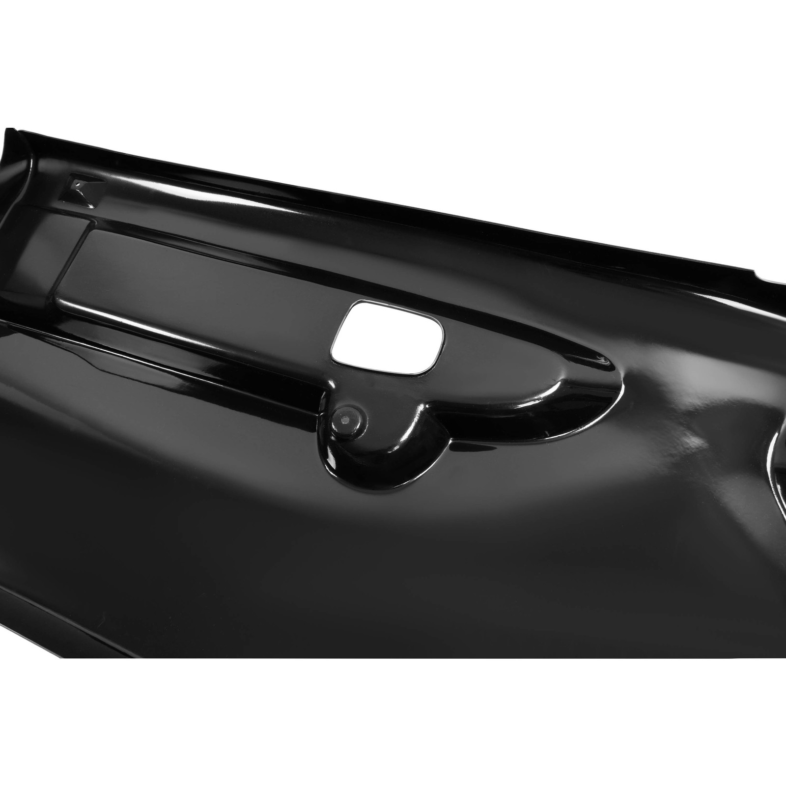 Front Inner Door Panels Pair Black ABS Plastic Replacement For BMW E36 coupe