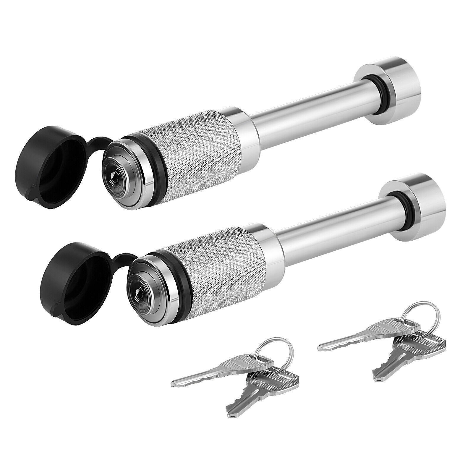 2″ Receiver 6″ Drop/Rise Adjustable Tow Hitch Dual Ball Mount Trailer 18500 lb