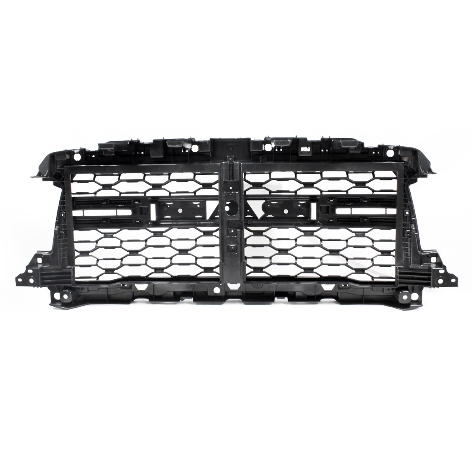 Matte Black & Chrome Front Bumper Grille Grill Fit For 2019-2024 RAM 2500 3500