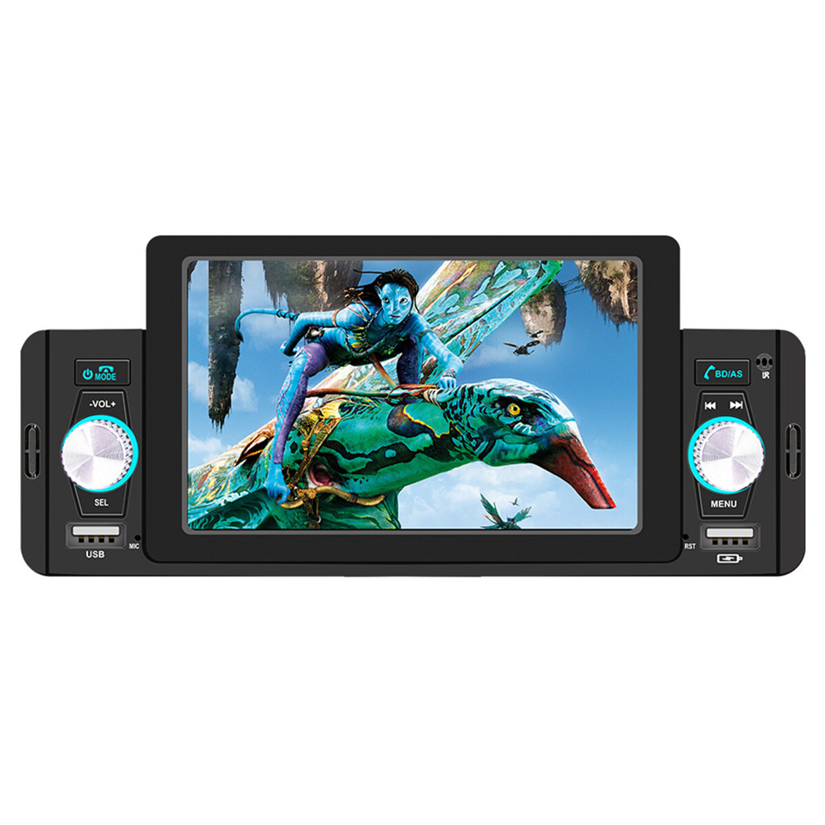 MP5 Player Car Stereo Radio Single Din For Apple Carplay Bluetooth Mirror Link