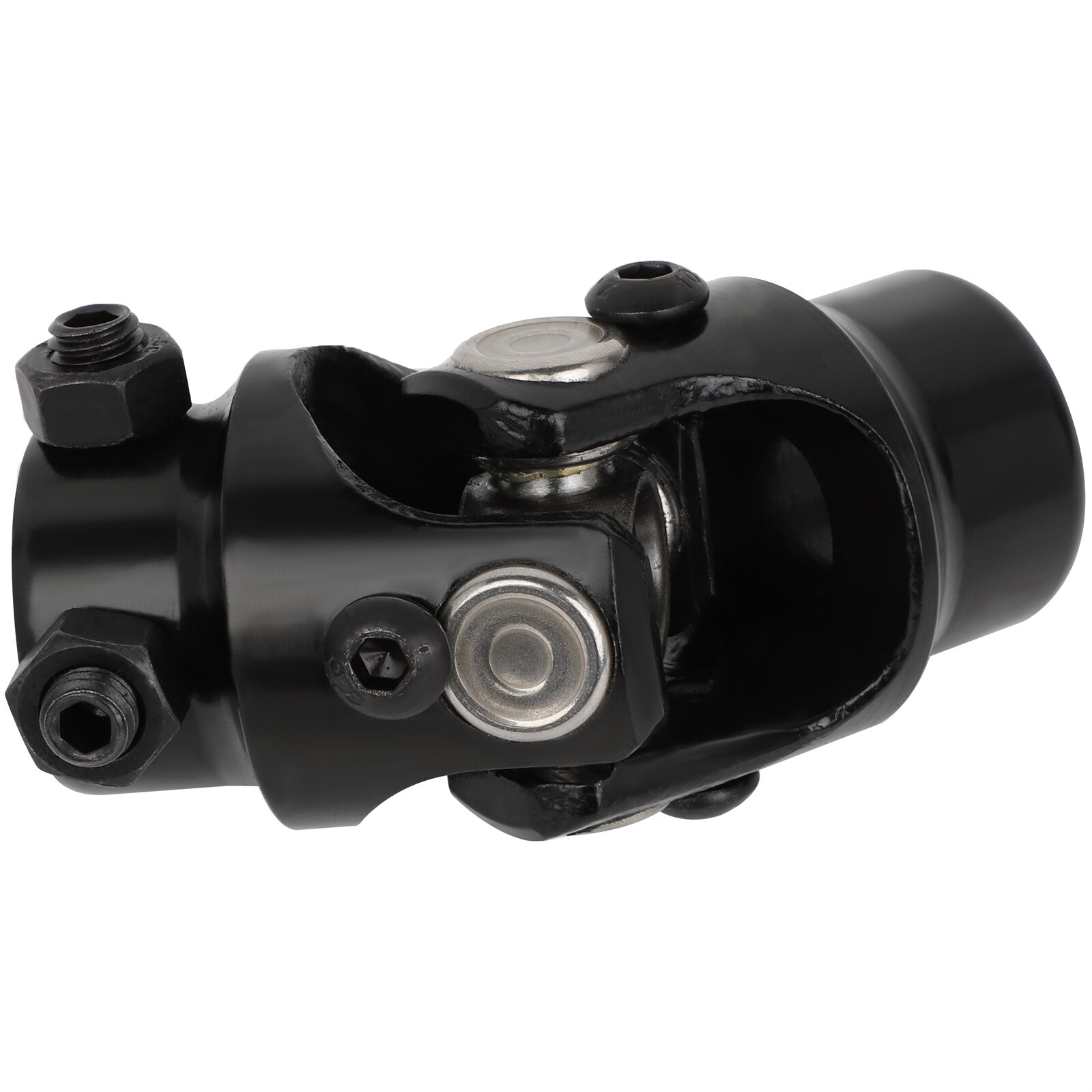 3/4″ DD x 3/4″ Round Black Steering Shaft U Joint Universal Warranty 1 Year